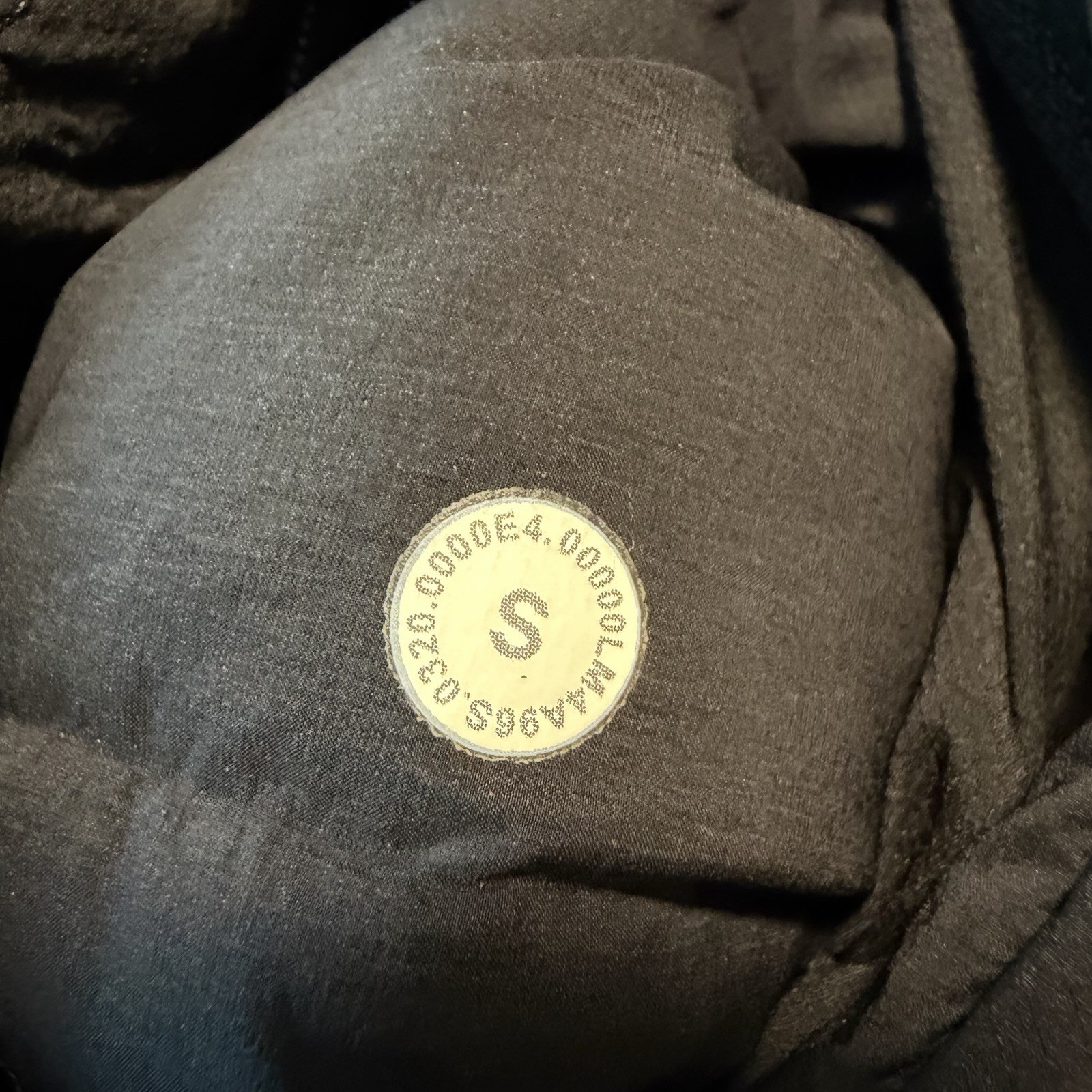 Lululemon Navigation Down Vest Black Running Puffer LM4A96S Mens Small Primaloft