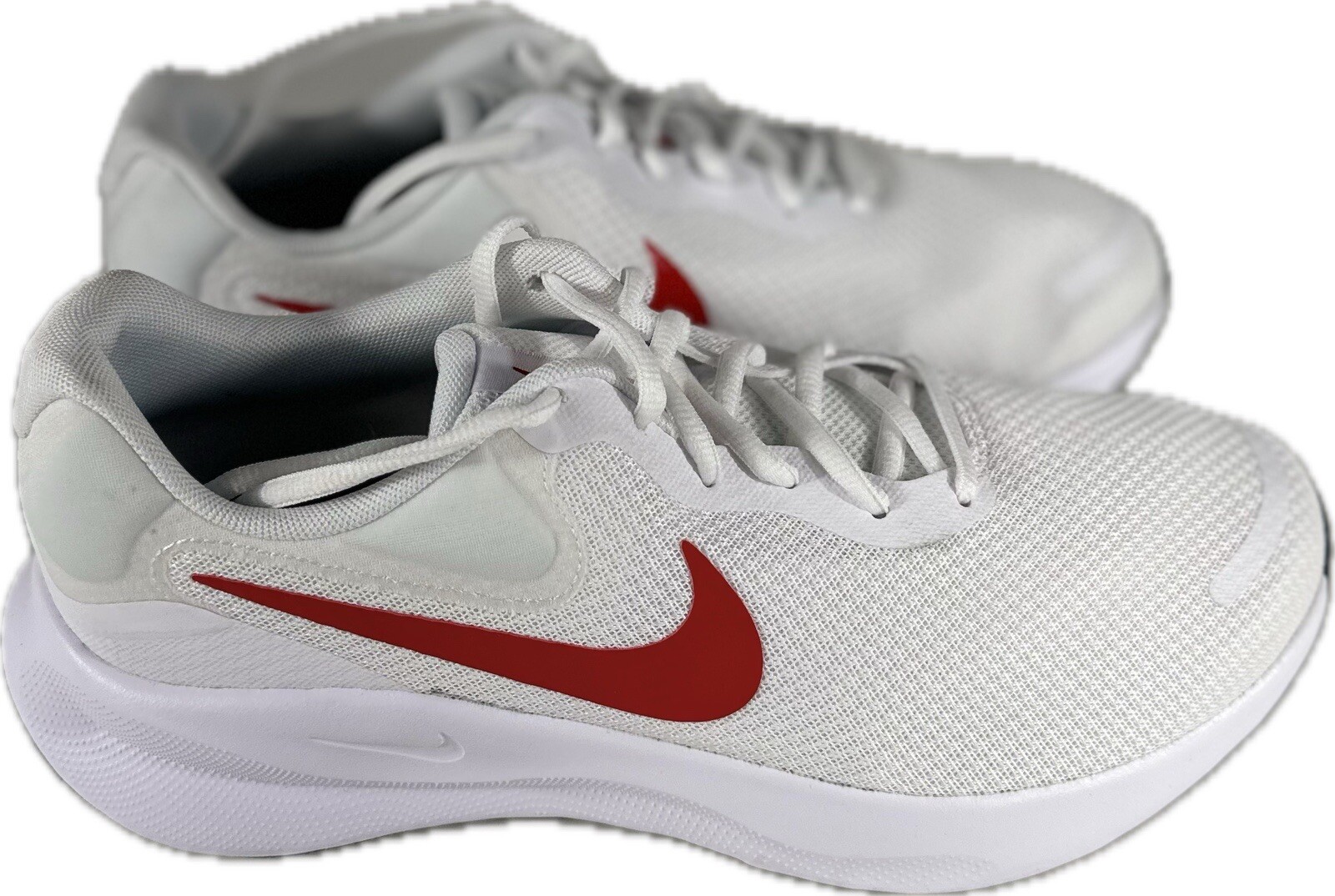 Nike Revolution 7 Extra Wide White University Red – FB8501-100 Men’s US Size 10