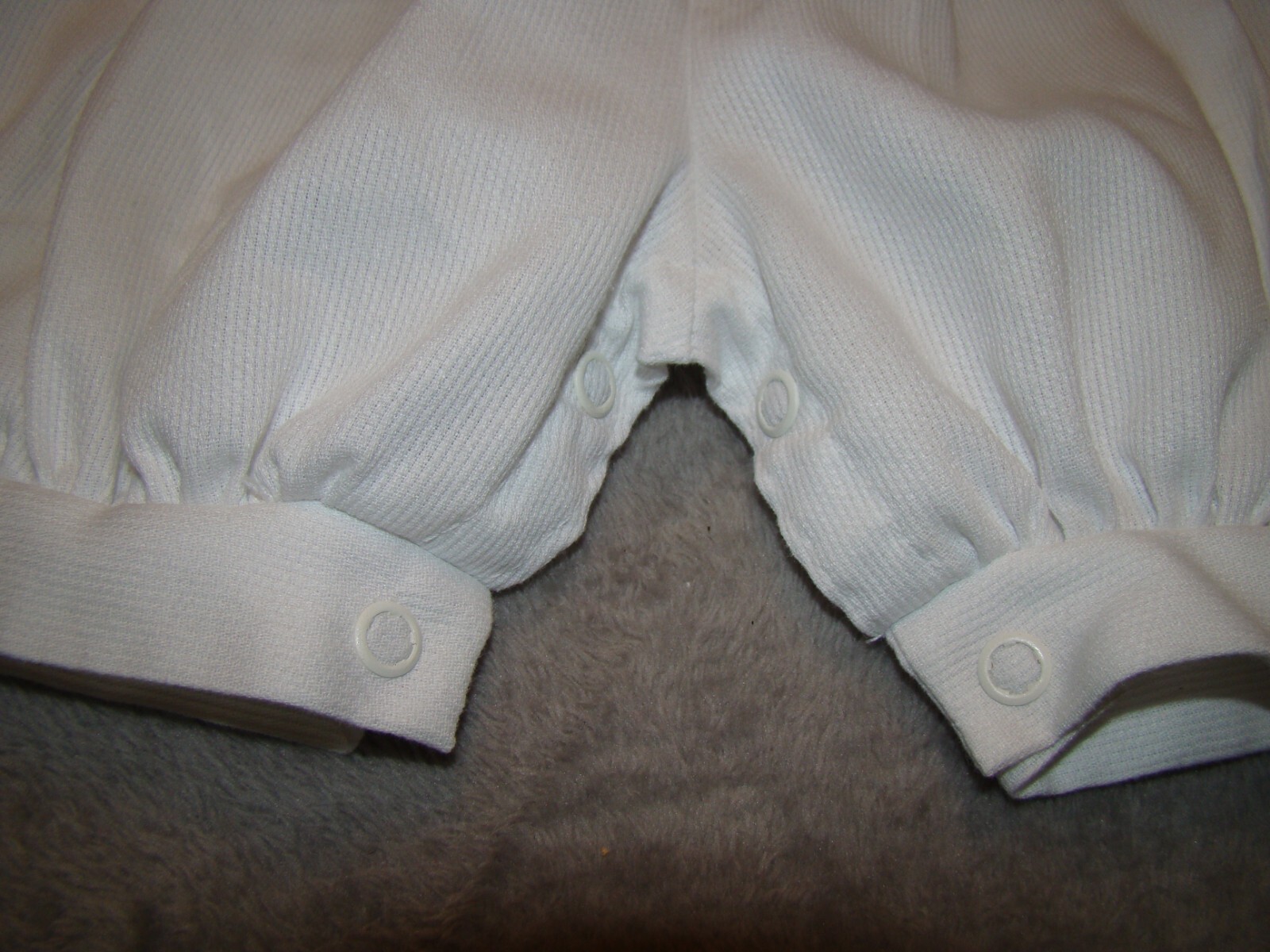 VTG Alexis Infant Boys Size 3 Months 3 Pc. White Christening Baptism Outfit