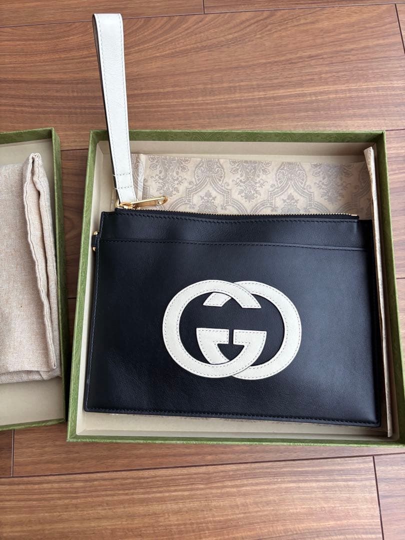 GUCCI Clutch Bag Gift Present 0611b