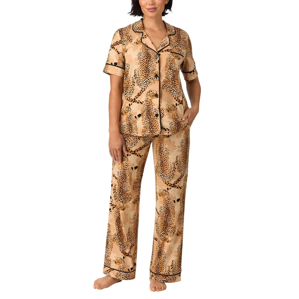 Room Service Women’s Notch Collar Pajama Set