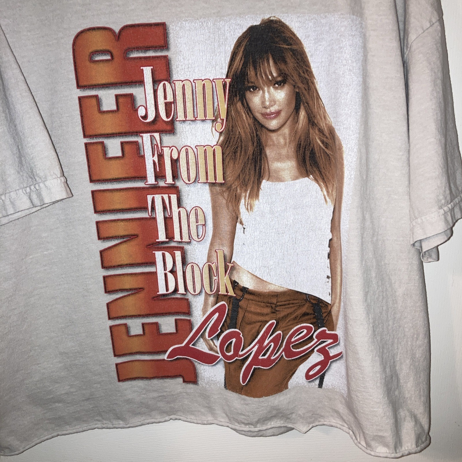 Jennifer Lopez Jenny from the Block T-Shirt by JLo size SM/MD
