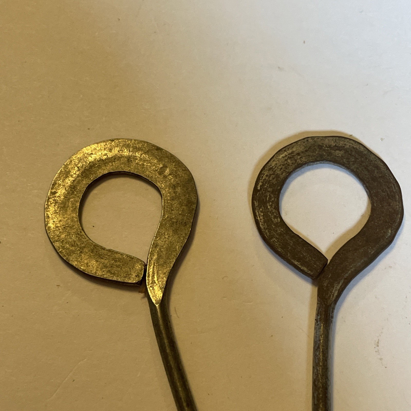 CLARK, WARNER, & IMPERIAL SPATS BUTTON HOOK LOT Shoe button hooks Antique Vtg.