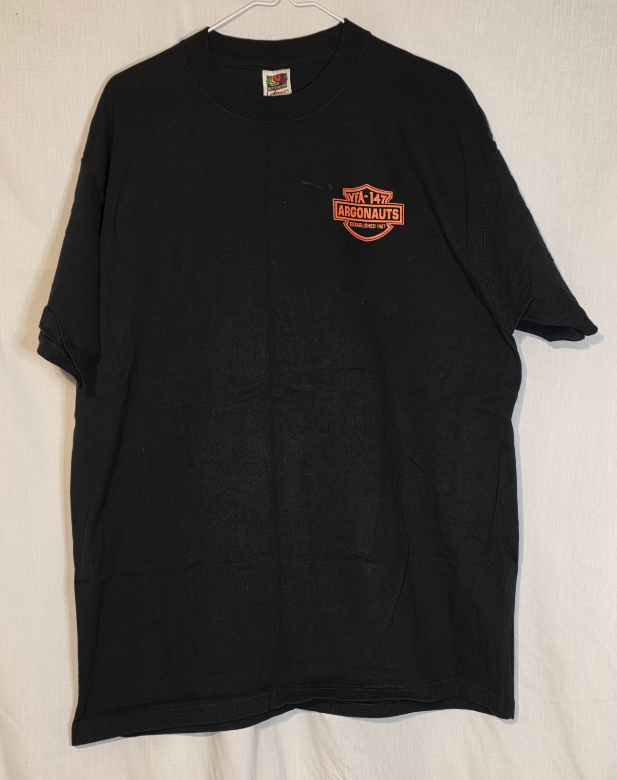 YFA-147 Argonauts Men’s XL Black T-Shirt
