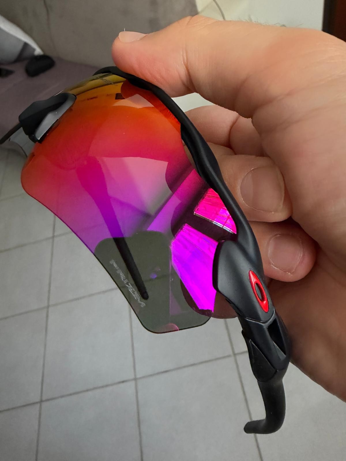Oakley Radar EV Path Red Mirrored + 3 Extra Lenses + Case – NEW