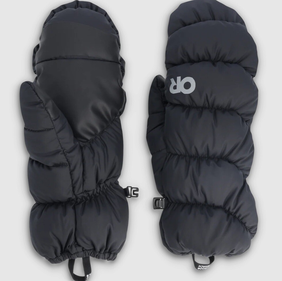 OUTDOOR RESEARCH Coldfront Down Mitts Black 300024 Unisex Sizes M-XL