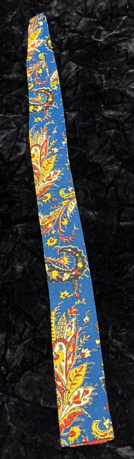 Rooster Necktie Tie Square Bottom Hand Printed Silk Vintage 2″x53″”