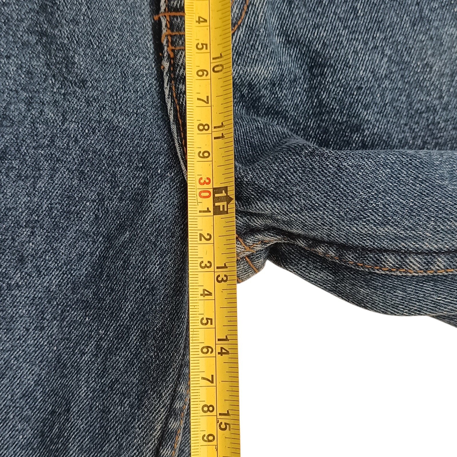Vintage Brutus Gold Jeans Blue Denim 36×32 Regular Fit Stonewash Deadstock