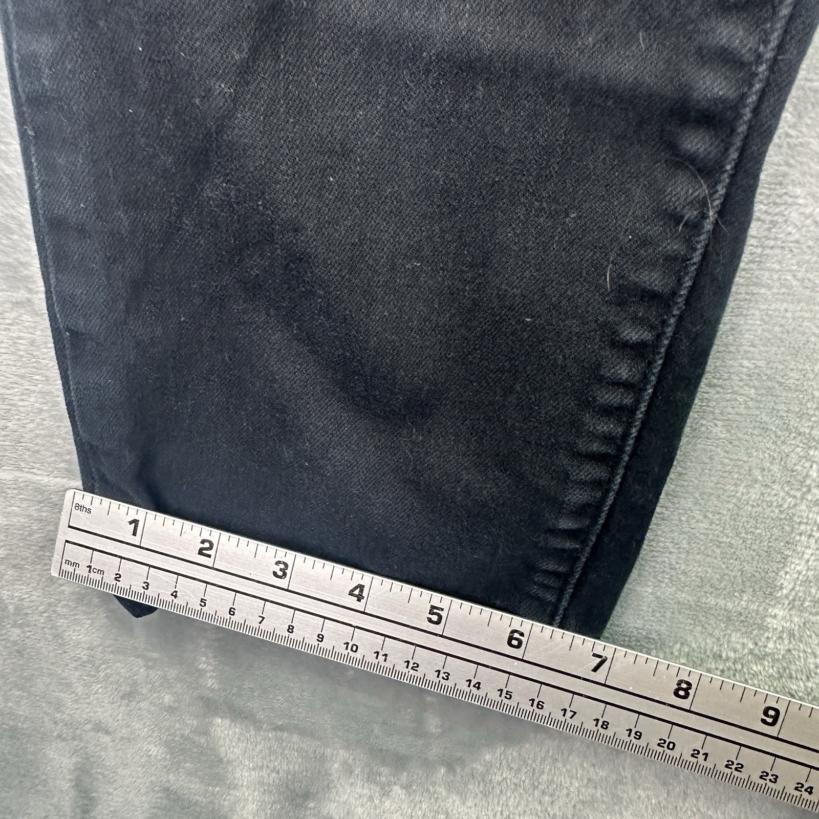 Mavi Zach Straight Leg Jeans Men’s 30×30 Black Stretch Denim Pants