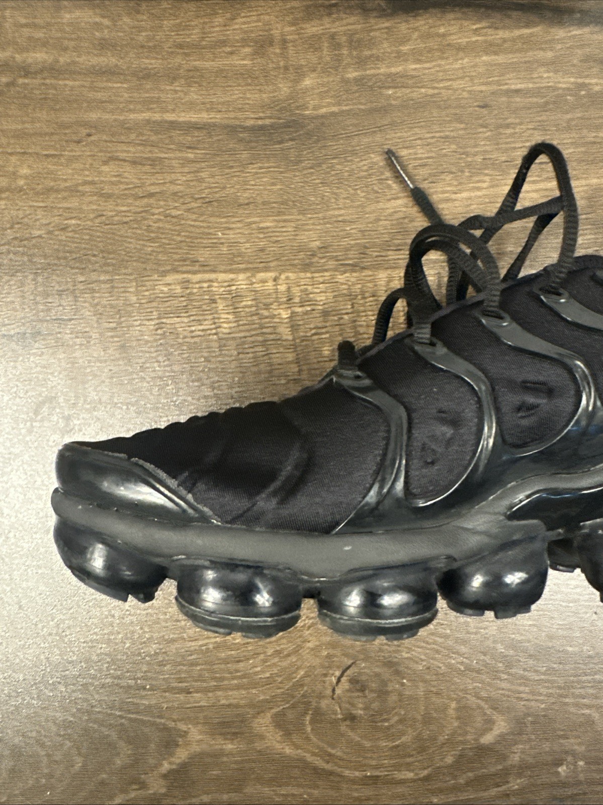 Nike Air VaporMax Plus Triple Black 924453-004 Men’s 10 (NO BOX) Review Pics W9