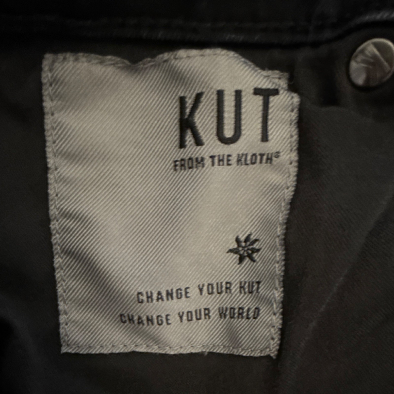 KUT from the Kloth Fab Ab High Rise Flare Jeans Black 12 KP1528MD9