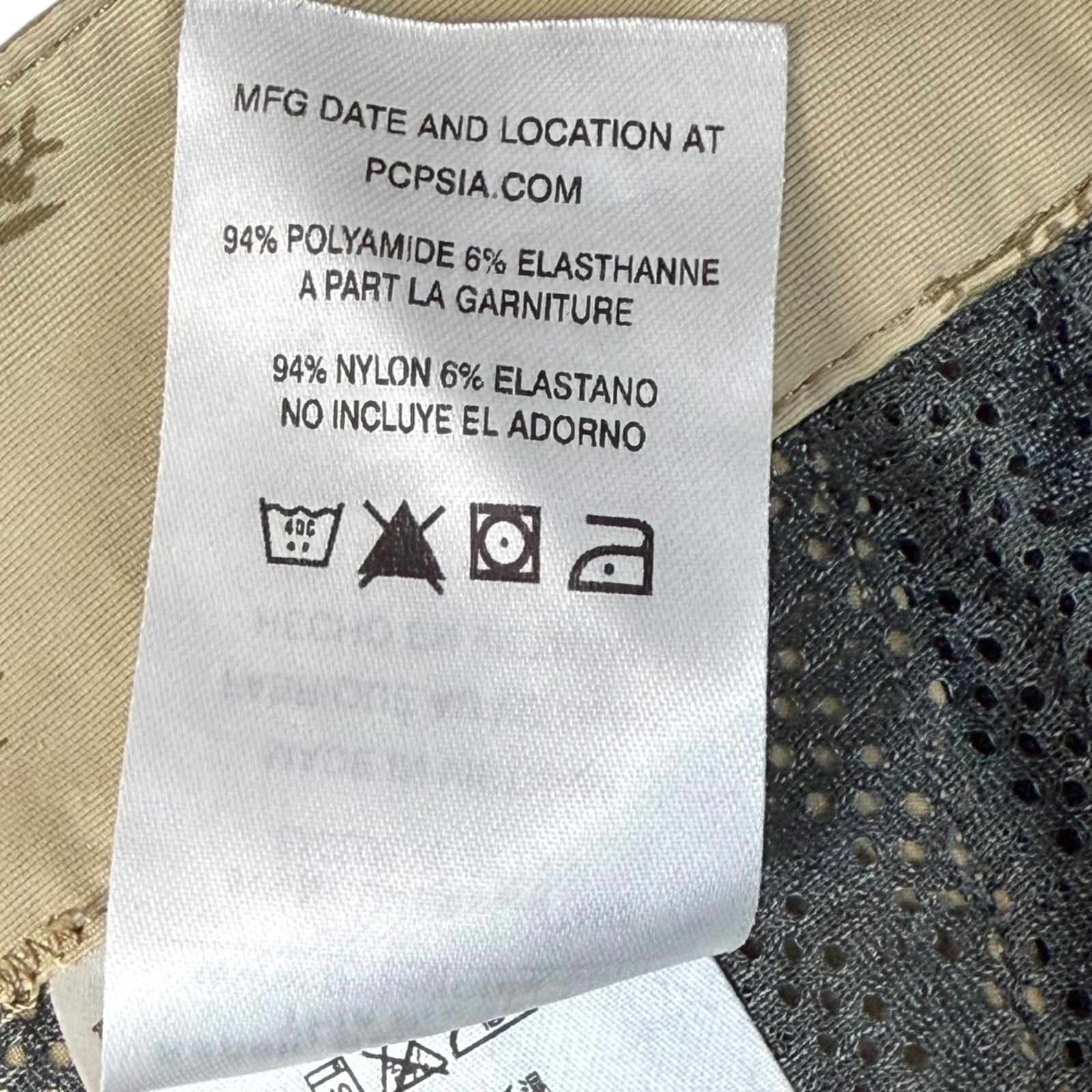 Patagonia MOC Hybird Cargo Board Shorts Mens Sz 38 Tan Quick Dry 4 Way Stretch
