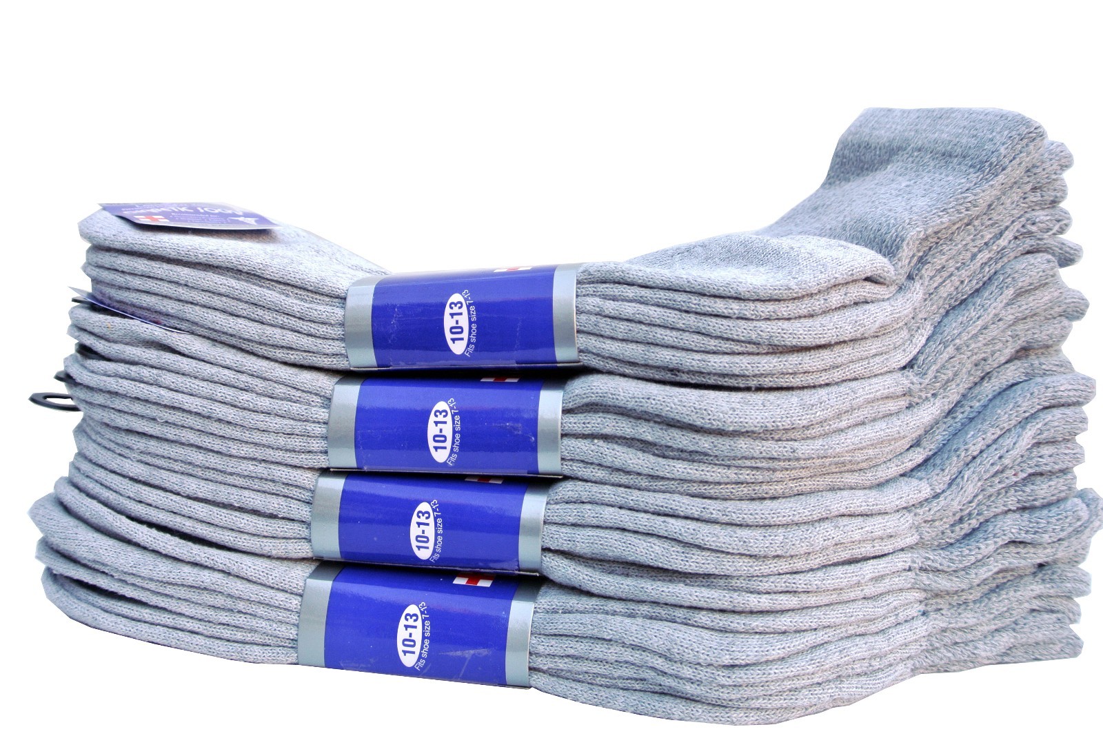 Diabetic GRAY ANKLE circulatory Socks Health Men’s & Women’s Cotton ALL SIZE