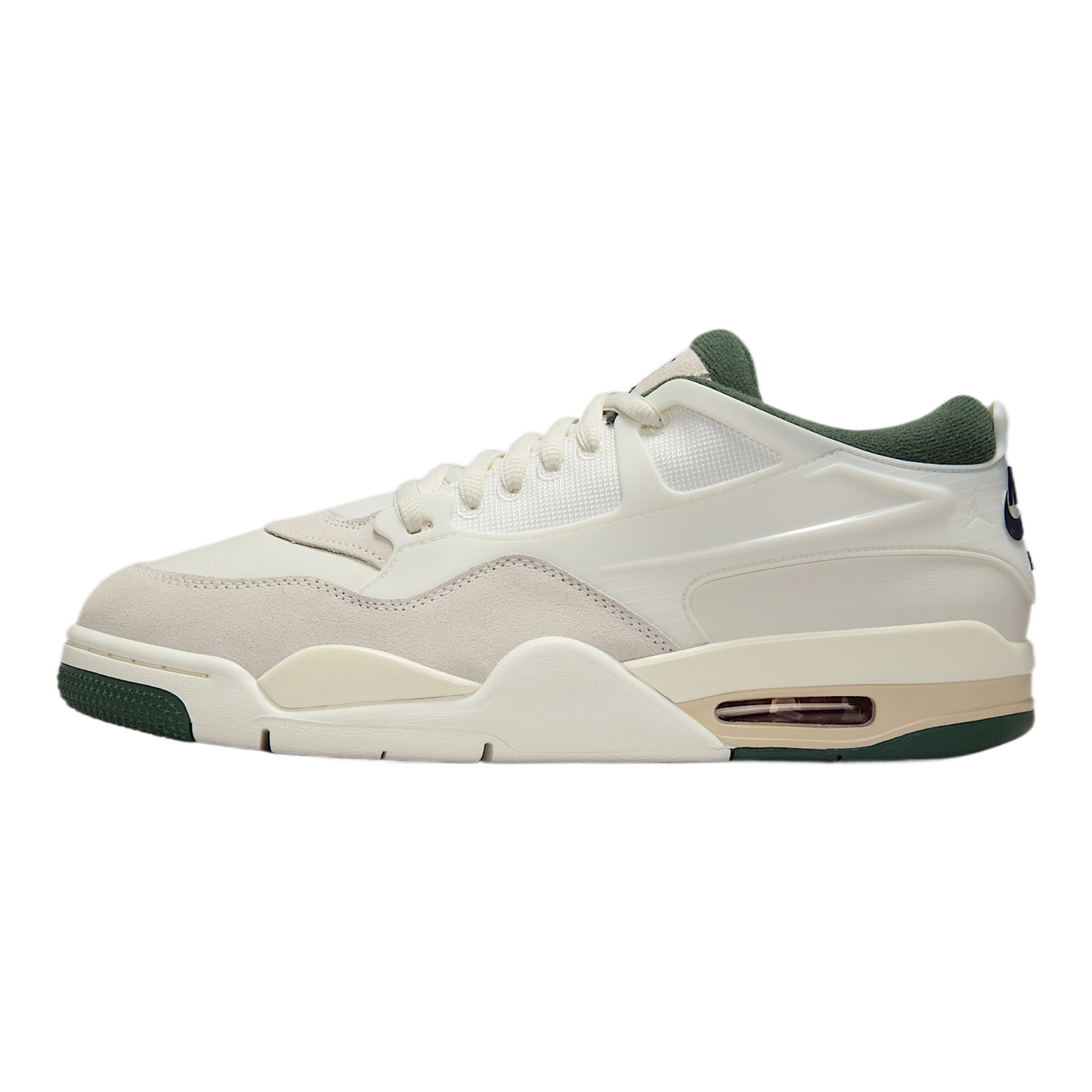Air Jordan 4 RM Men’s Shoes (Sail/Light Cream/Midnight Green/Dark Raisin)