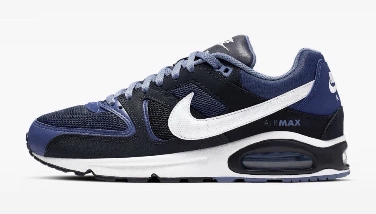 Nike Air Max Command Mens Sizes 7-13 Casual Sneaker Blue White 629993-410