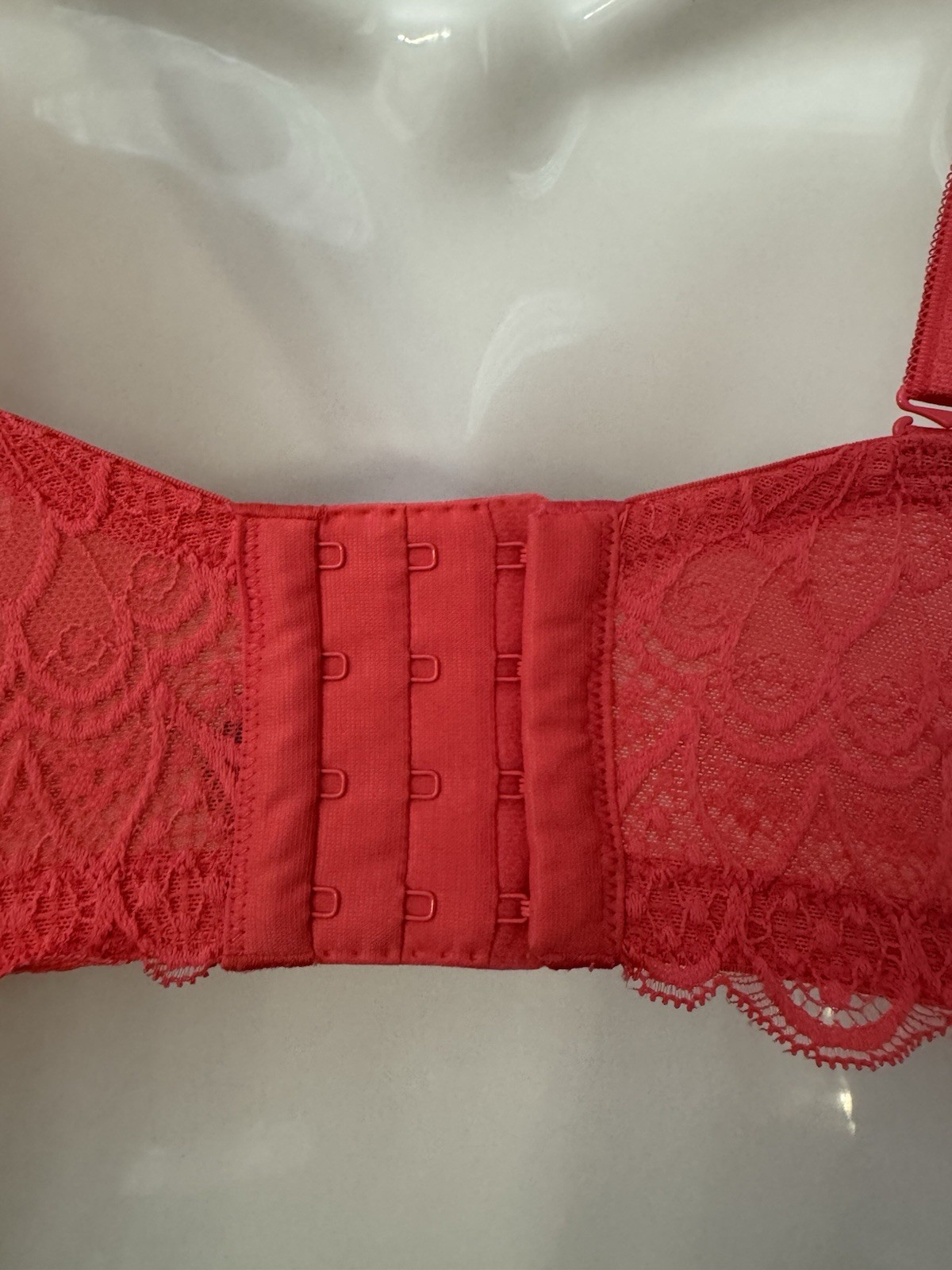 Torrid Curve Bra 38C Peacock Lace Balconette Lace Underwire Unlined Sexy