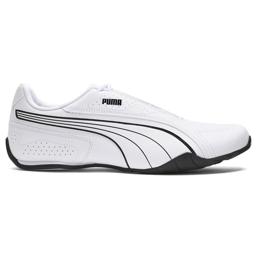 PUMA Redon Bungee Slip On Mens White Sneakers Casual Shoes 38816701