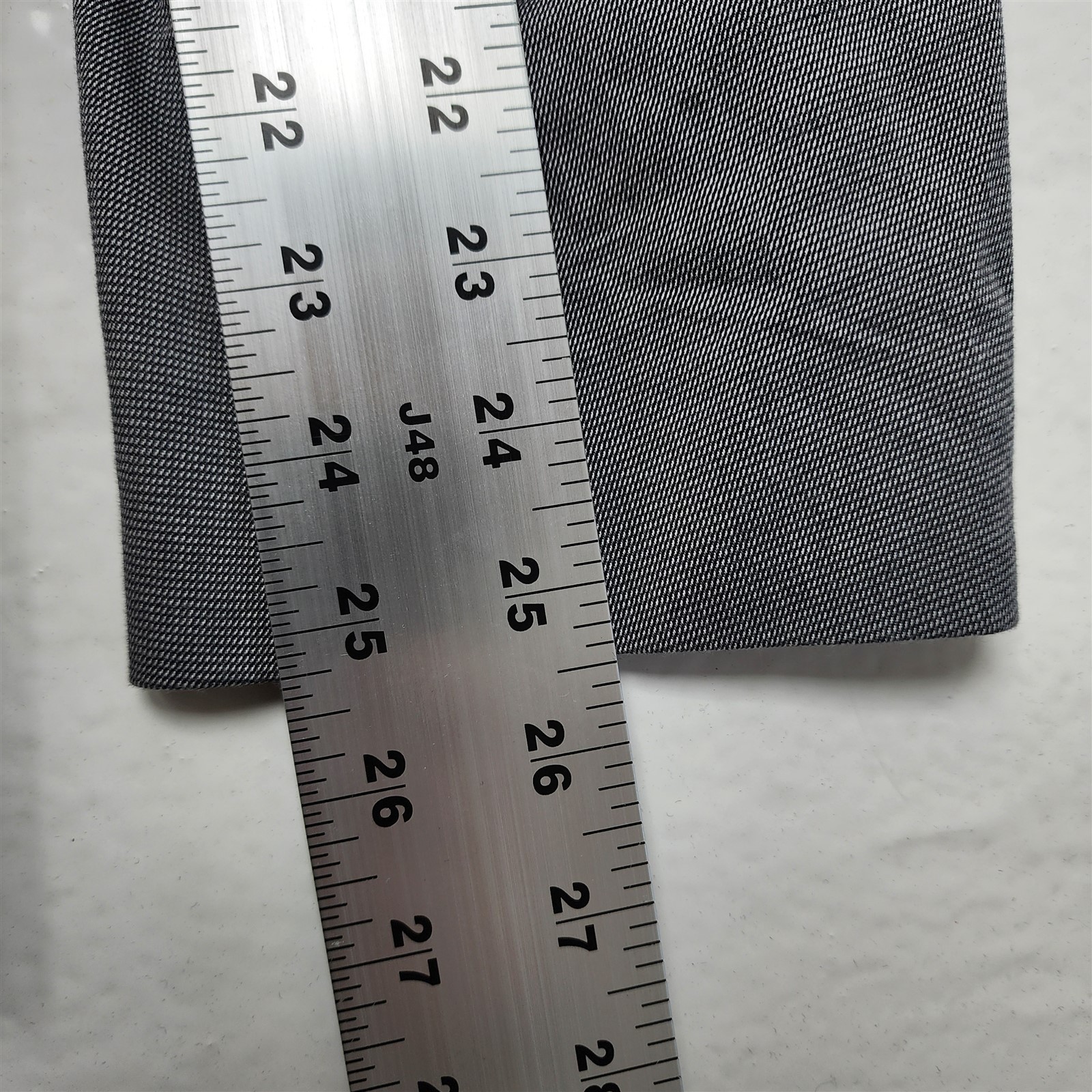 Banana Republic 44R Gray Nailhead Stretch Cotton 283441 Surgeon Cuff Blazer