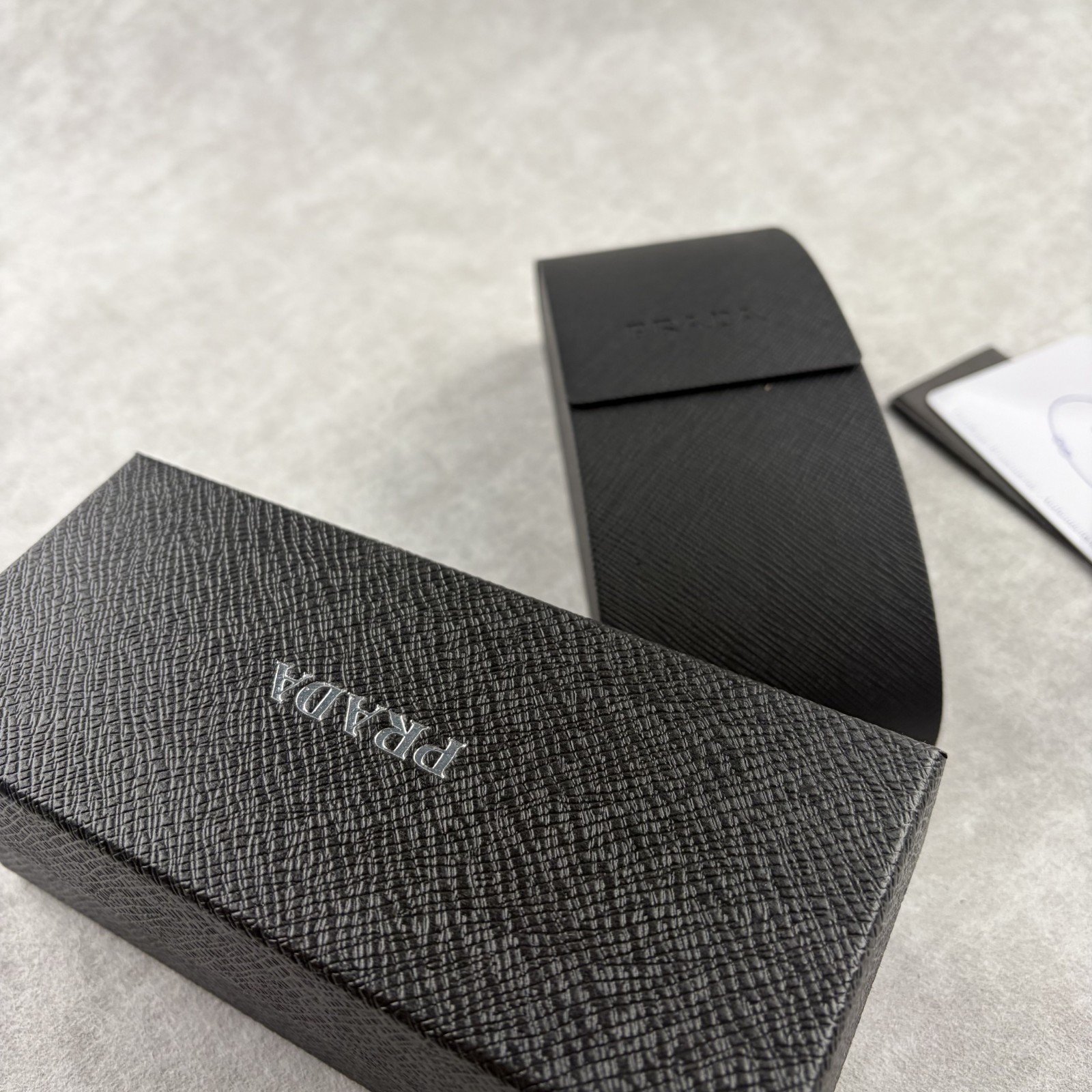 New In Box – Prada Rectangular Sunglasses for Men & Women Modern Fashion Shades