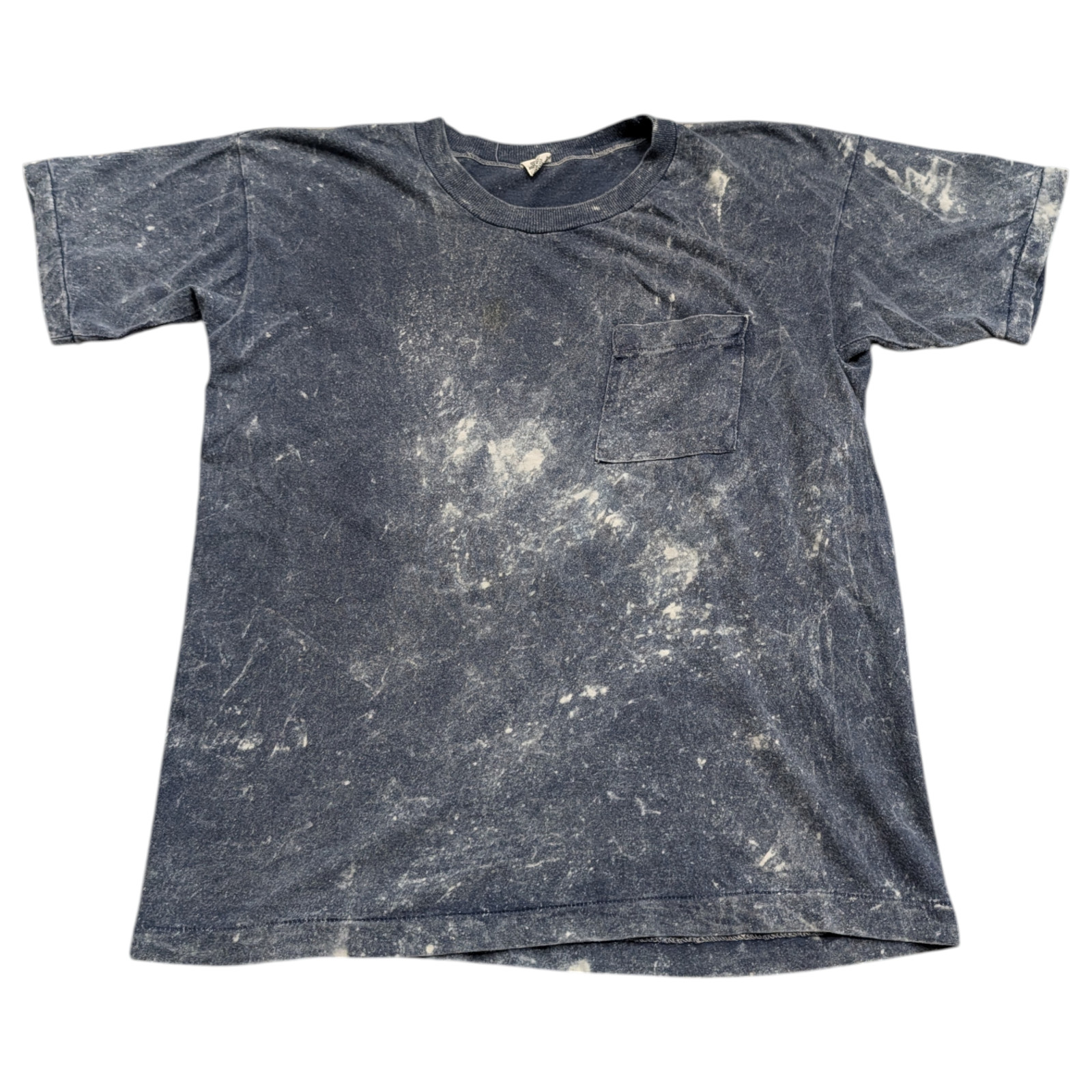80’s Stone Washed Blue Pocket T shirt