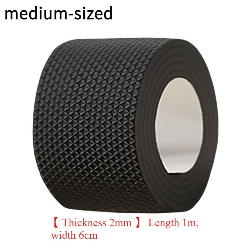 Self-Adhesive EVA Shoe Sole Repair Patch Black Rubber Anti-Slip Protector Pads