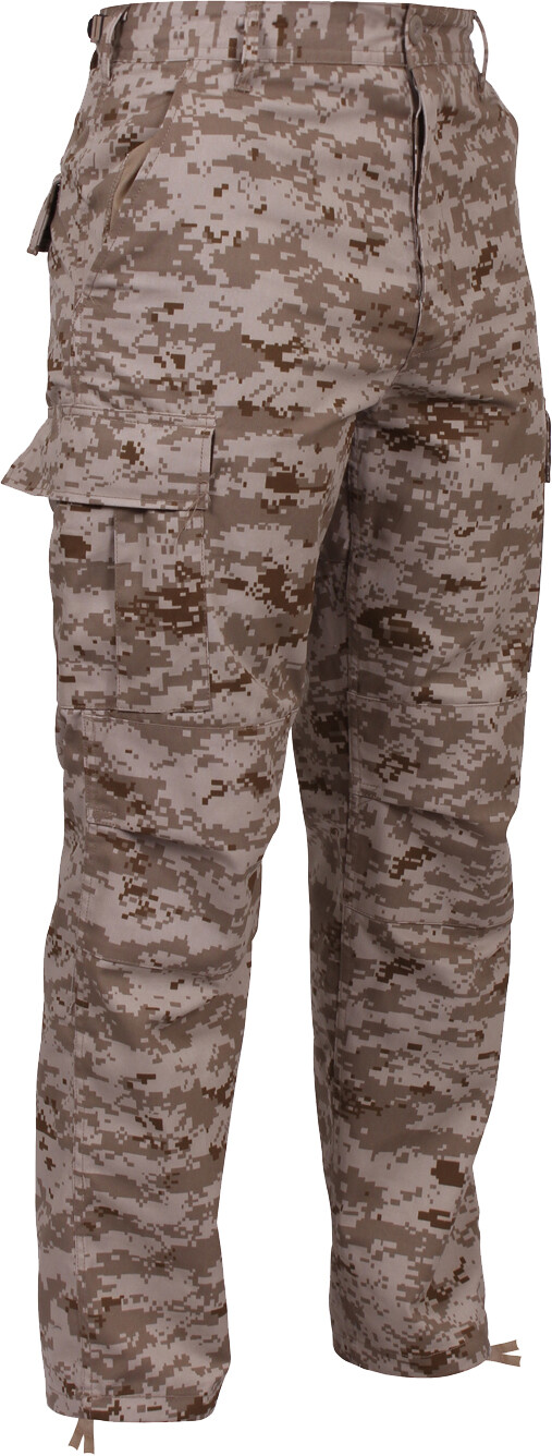 Desert Digital Camouflage Military BDU Cargo Bottoms Fatigue Trouser Camo Pants