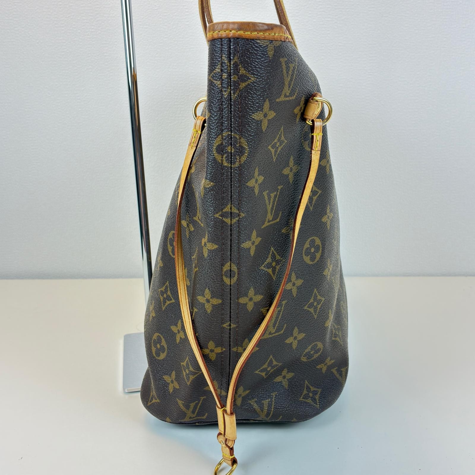 LOUIS VUITTON Neverfull MM Tote Bag M40156 Monogram canvas Brown