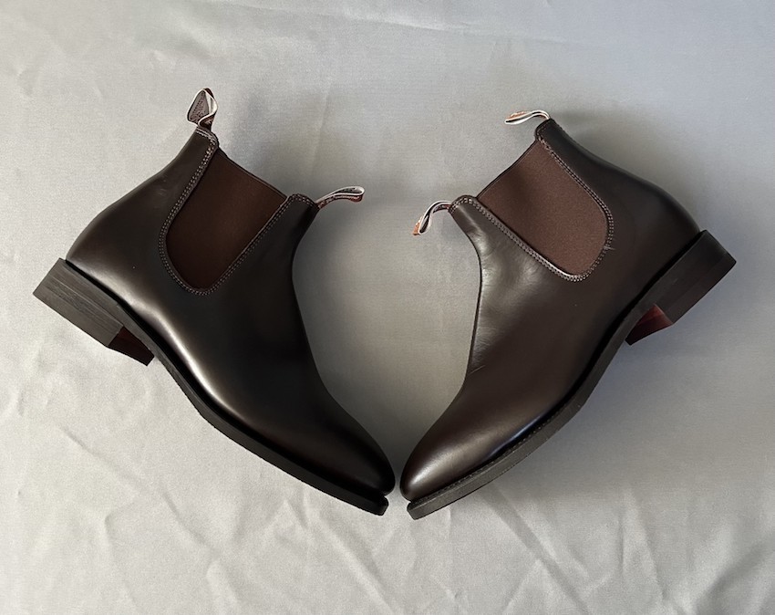 NEW R.M. WILLIAMS COMFORT CRAFTSMAN Chestnut Yearling BOOTS AU 10 G EU 45 US 11