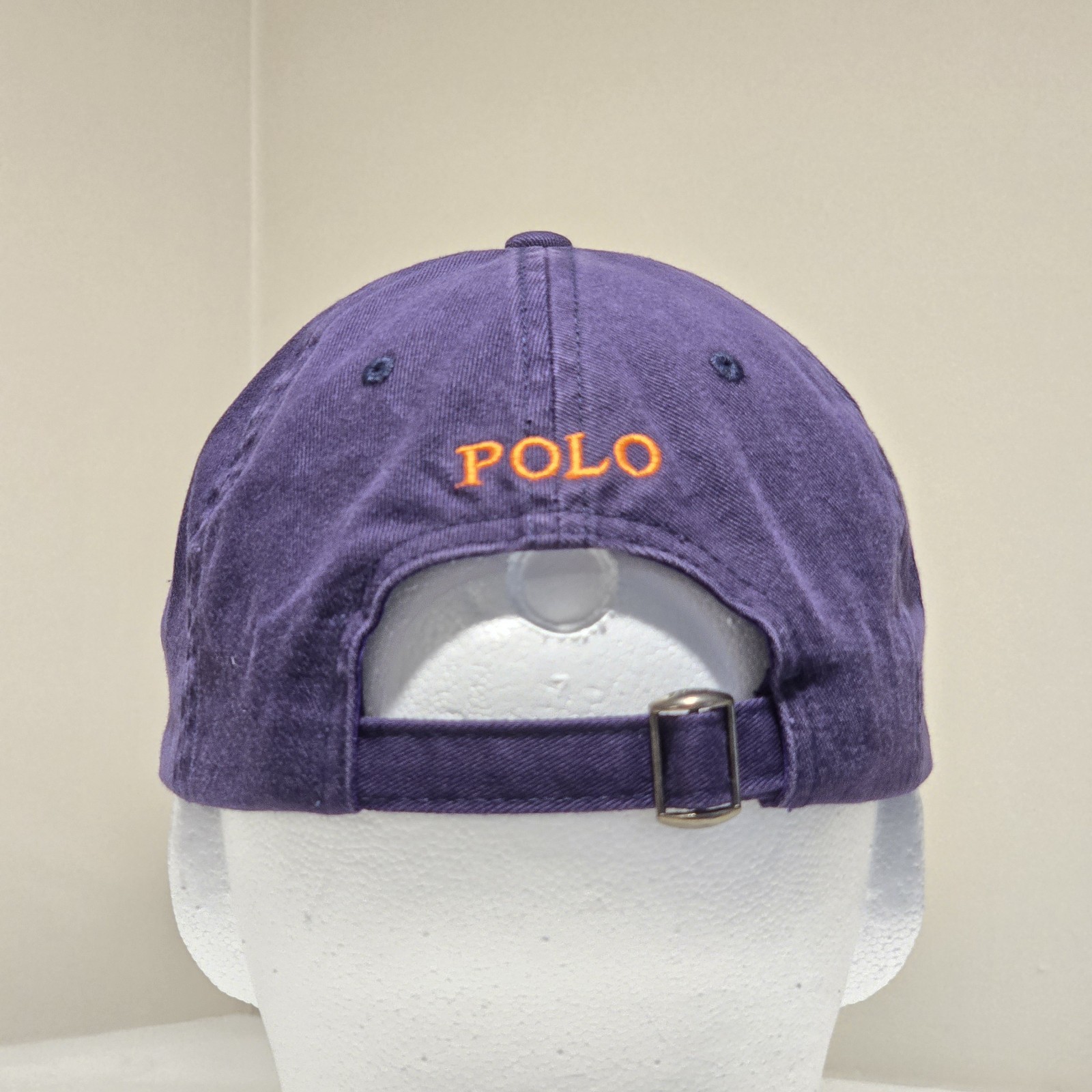Polo Ralph Lauren Men’s One Size Cotton Chino Adjustable Ball Cap Purple