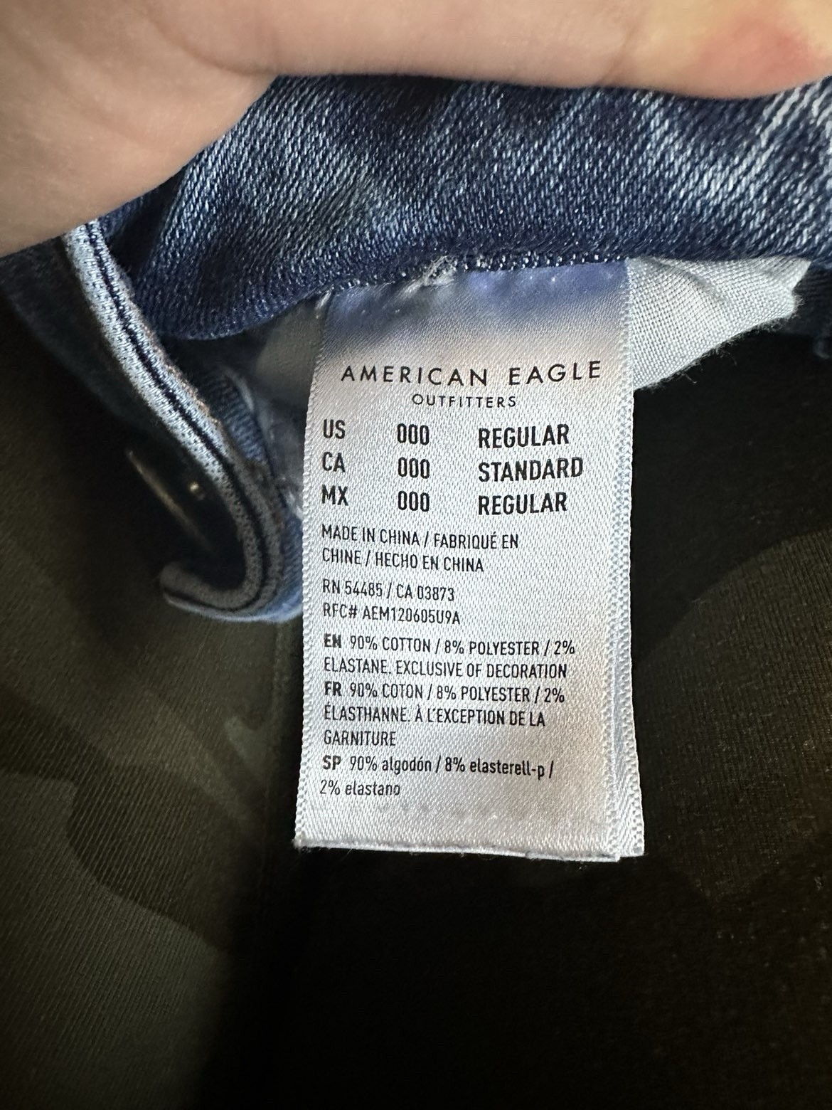 American Eagle Outfitters Next Level Stretch Skinny Jeans 000 Blue Gray bundle