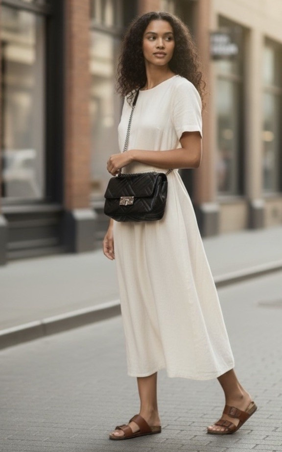 Michael Kors Black Peyton Shoulder/Crossbody Bag