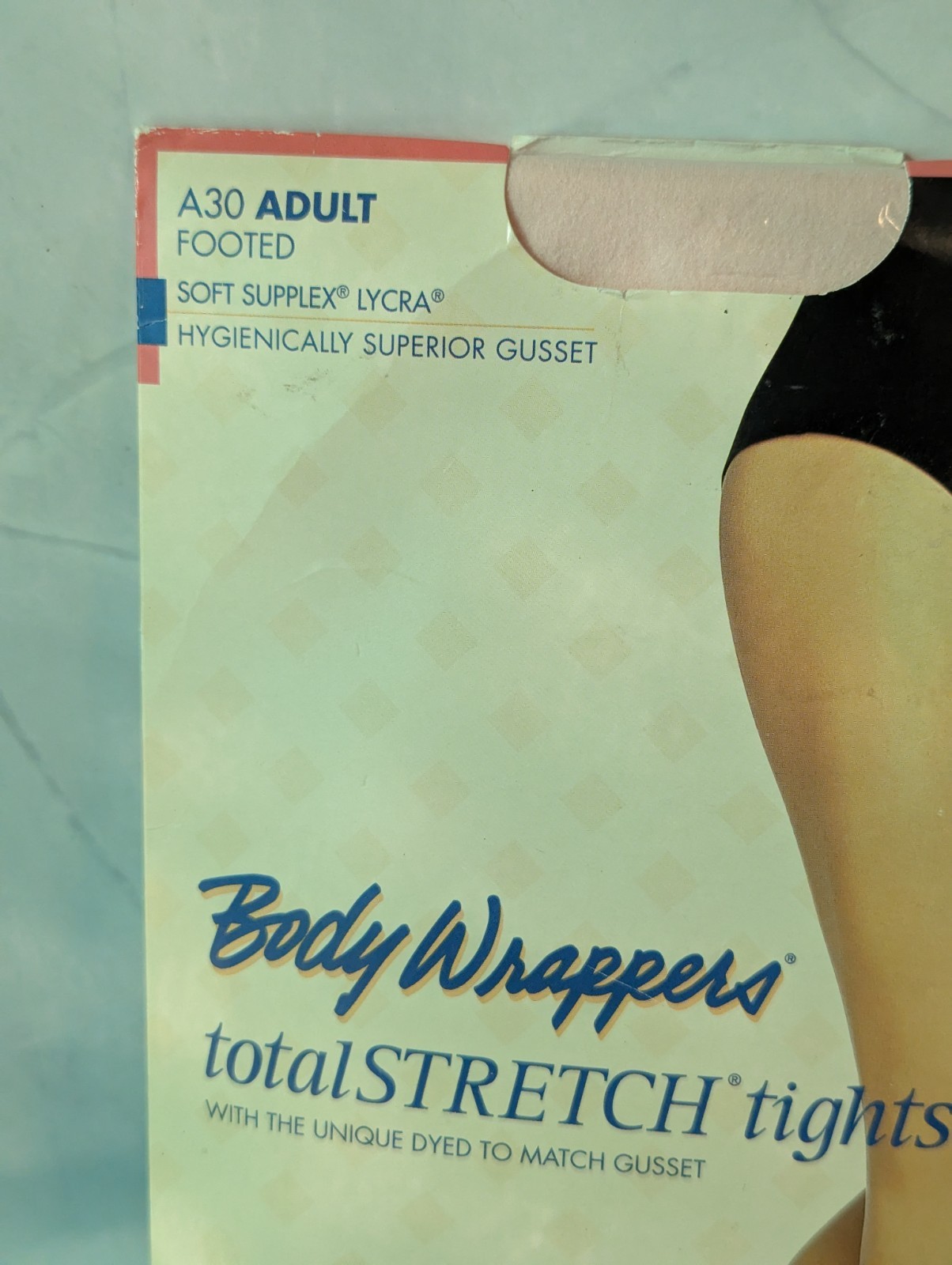 Bobby Wrappers Total Stretch Tights Adult Footed Large XL A30 Light Pink