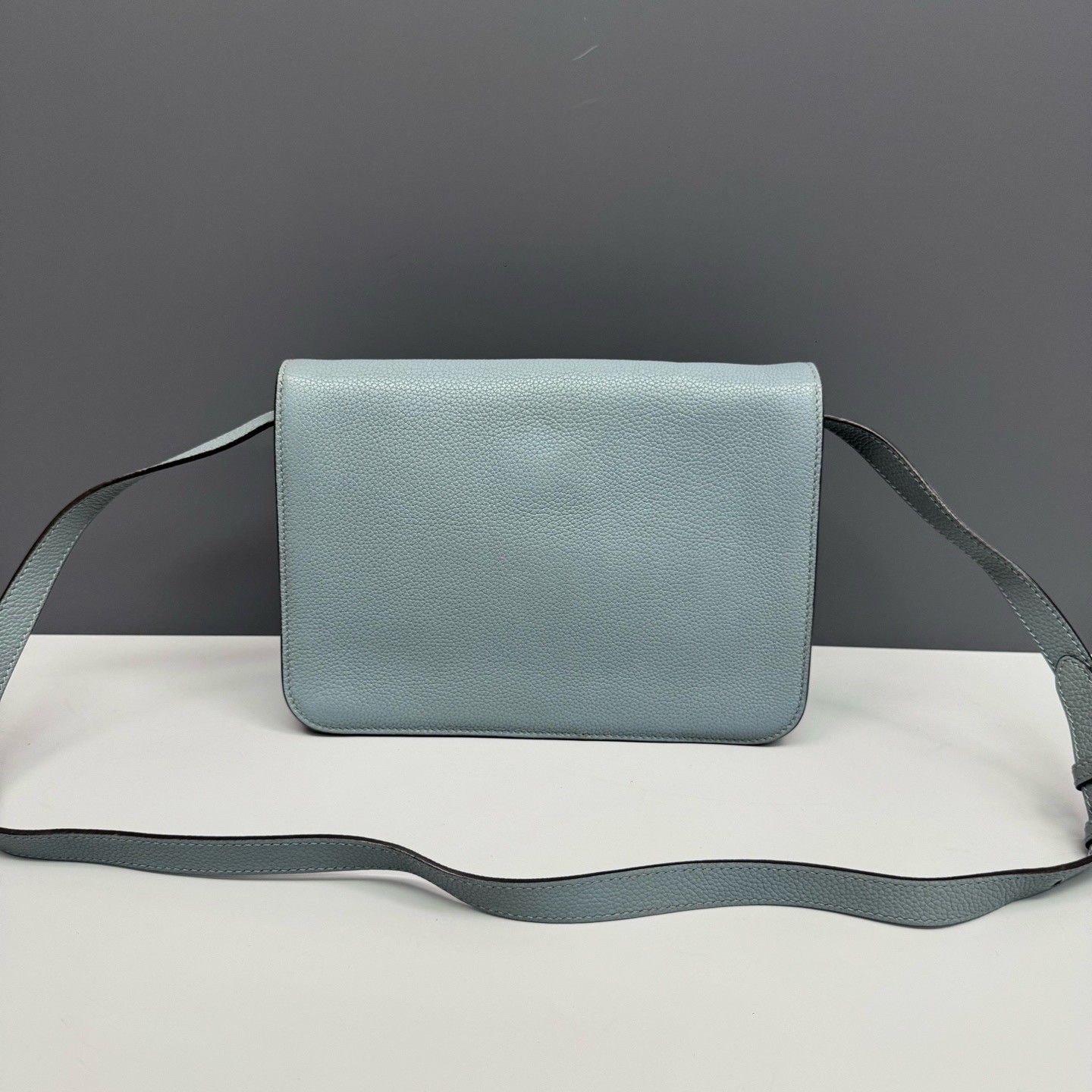 Gucci Pre-Owned Authentic Messenger Bag Sky Blue 26*18*7cm