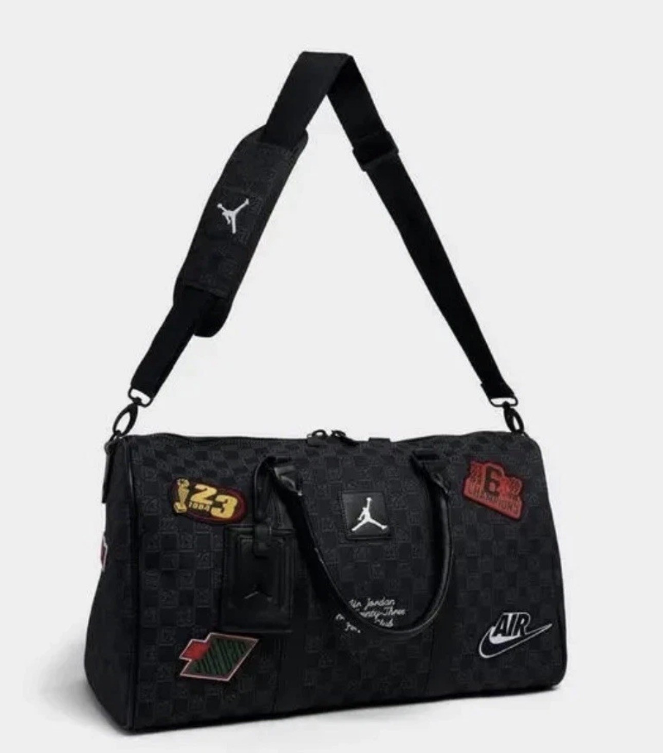 Michael Jordan Monogram Luxury Duffle Bag Luggage Travel Vacation Champion Nike