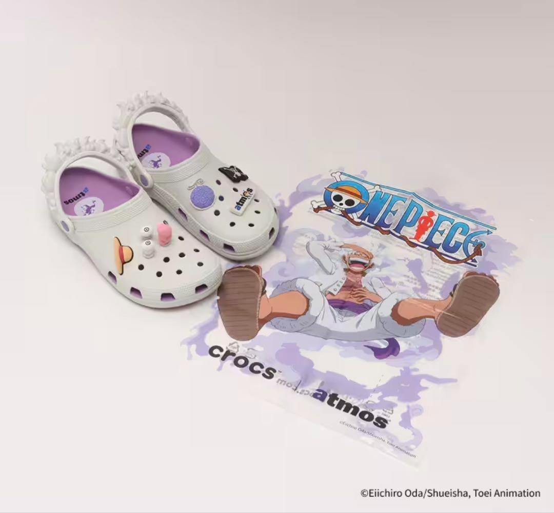 Crocs Classic Clog ONE PIECE x atmos Luffy Gear 5 211181-5PR Men’s size US7-11