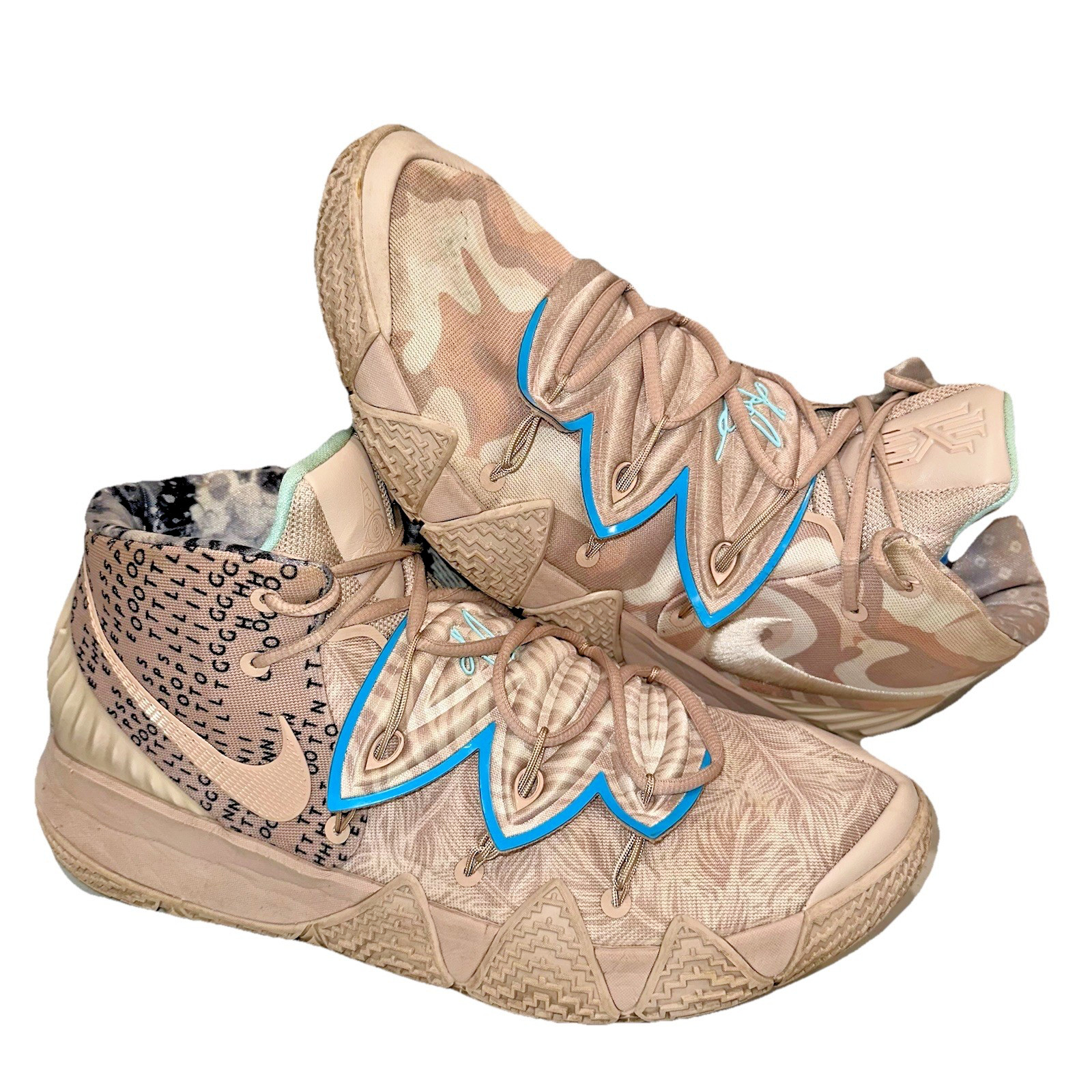 Nike Kybrid S2 DESERT CAMO Fossil Stone CQ9323-200 Mens Size 15 Sneakers Shoes
