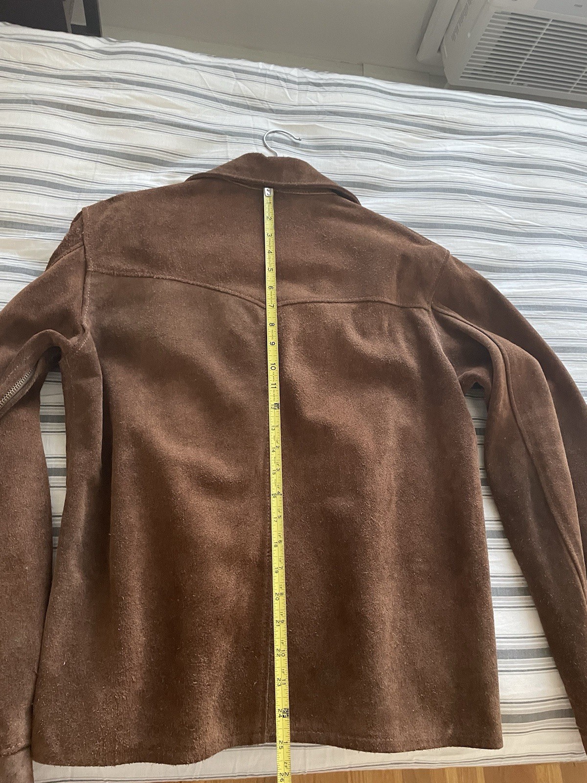 Vintage Heavy Leather Roughout Pullover/ jacket 60’s Biker Easy Rider