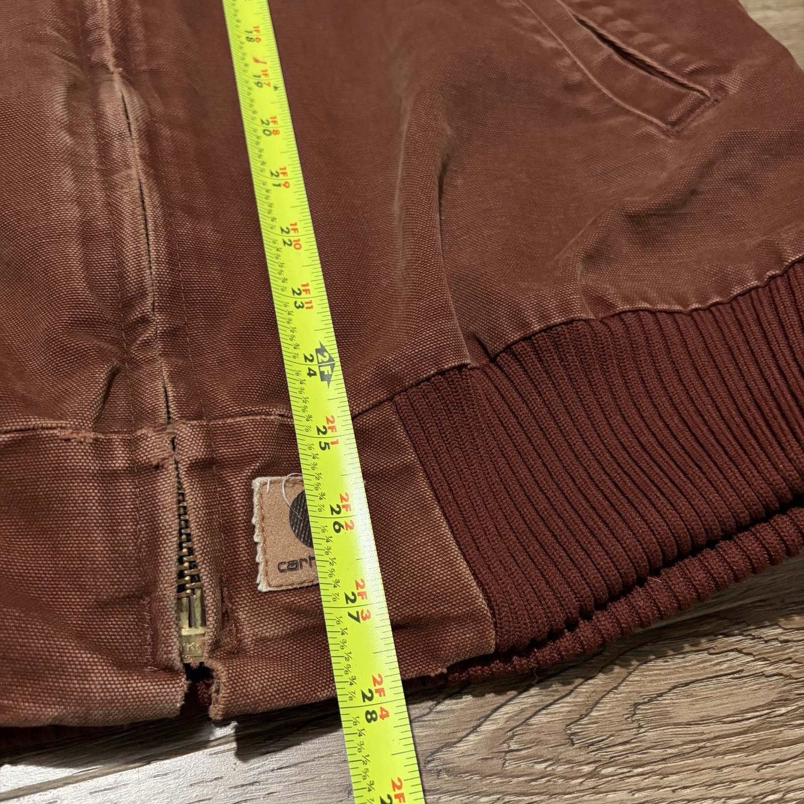 Vintage Early 2000s Carhartt Santa Fe J14 Clay Jacket Nice Fade Size Large