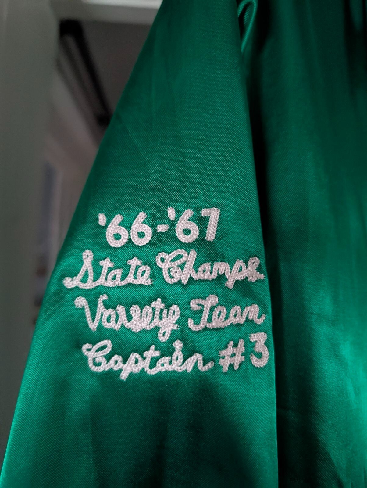 A24 Maxine Minx Varsity Jacket Green Size X-Small MaXXXine