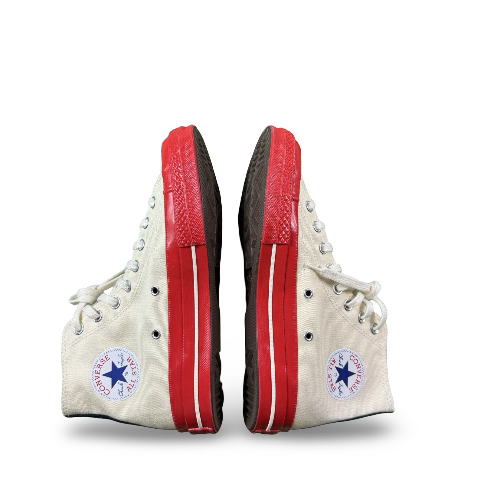 Converse Chuck Taylor 70 High Comme des Garçons Play Pristine Red A01794C Mens 7