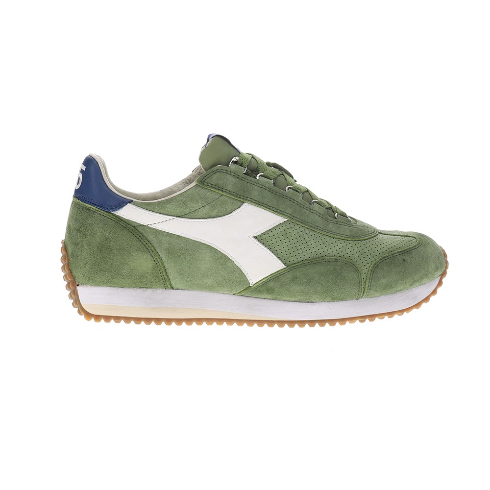 diadora Equipe Suede Sw Lace Up Mens Green Sneakers Casual Shoes 181235-70401