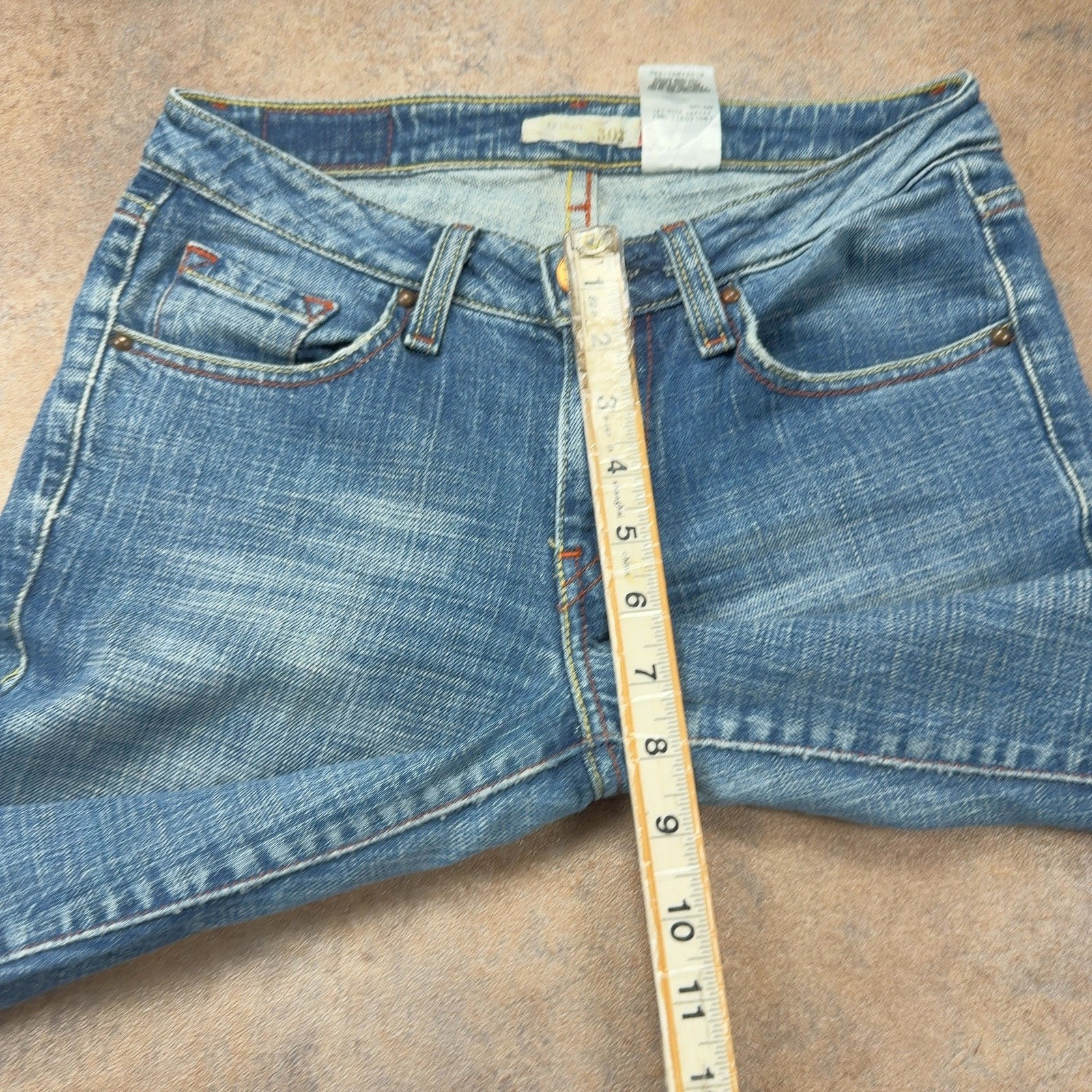 LEVI’S 508 Jeans Womens (28 Inch Waist) (31 Inch Leg) Slim Fit Blue Denim