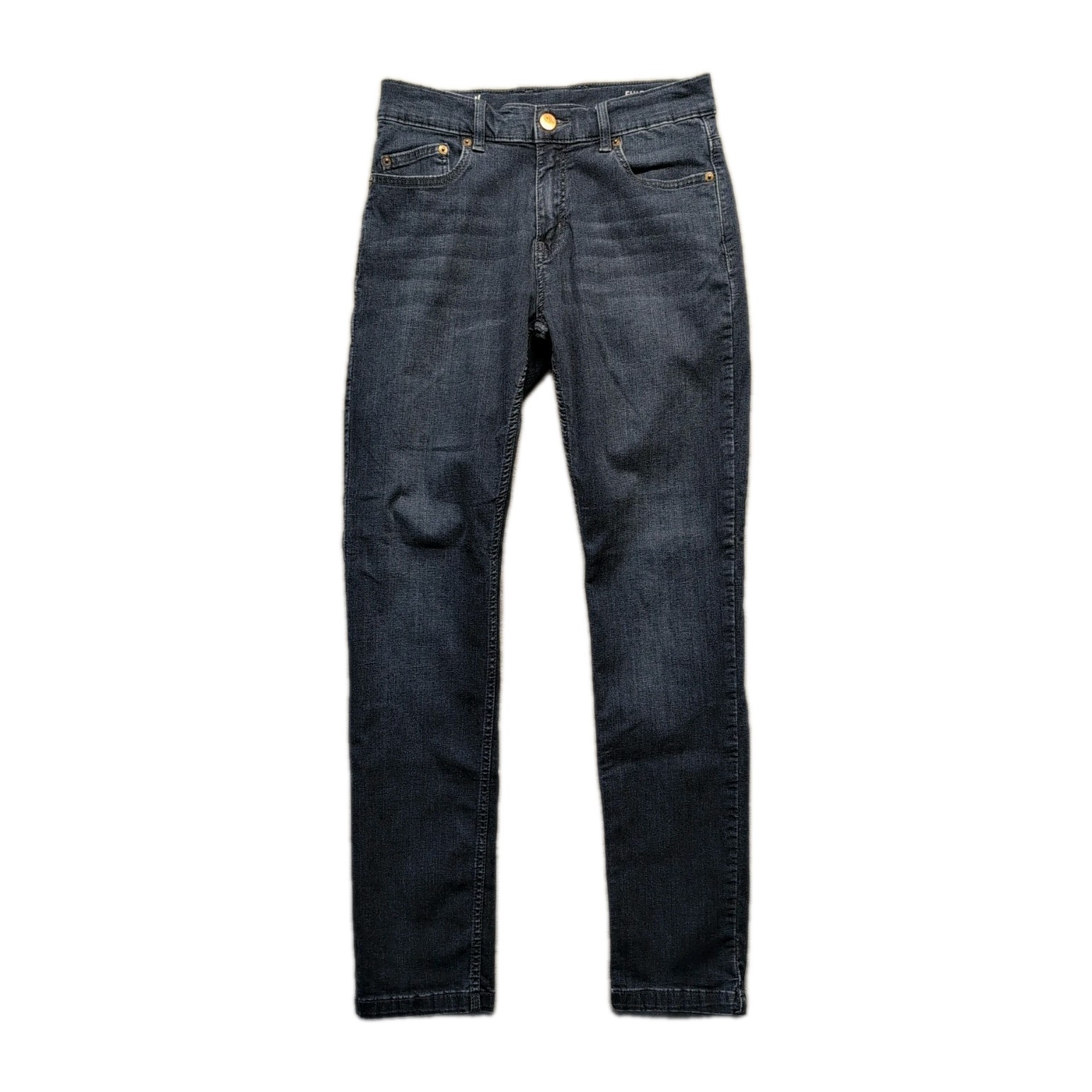 Mugsy Fultons Jeans Men Size 31×31 Dark Blue Taper Stretch