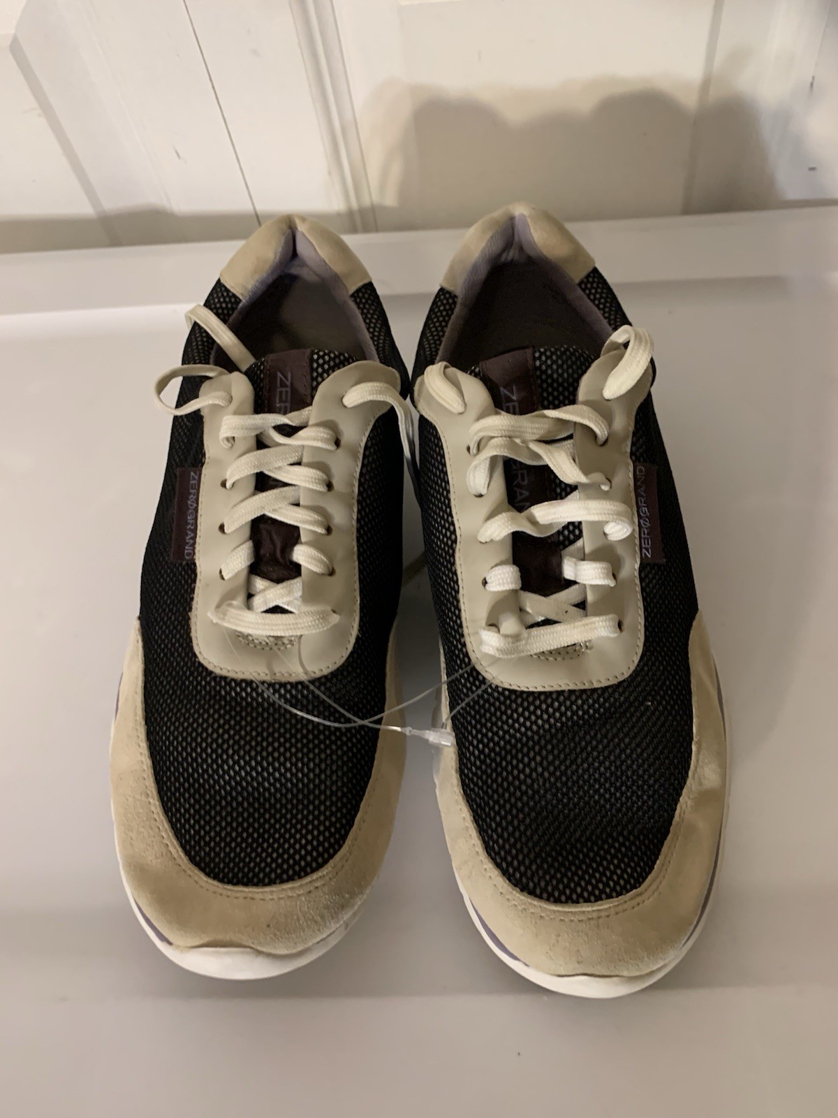COLE HAAN ZEROGRAND.OS LEATHER MESH LUXURY SNEAKER SHOES SLIP ON WOMEN 9B