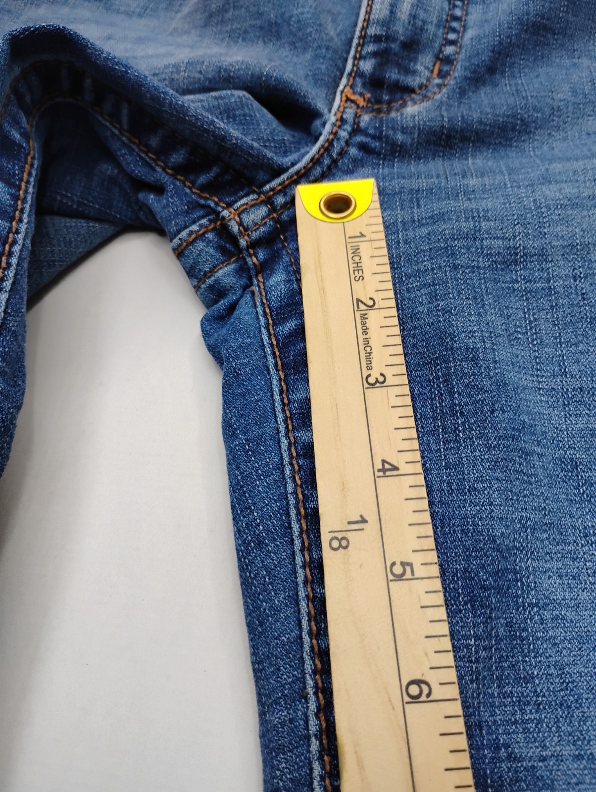 Wrangler Willow Bootcut Ultimate Riding Jeans Womens 8 Blue Denim Mid Rise