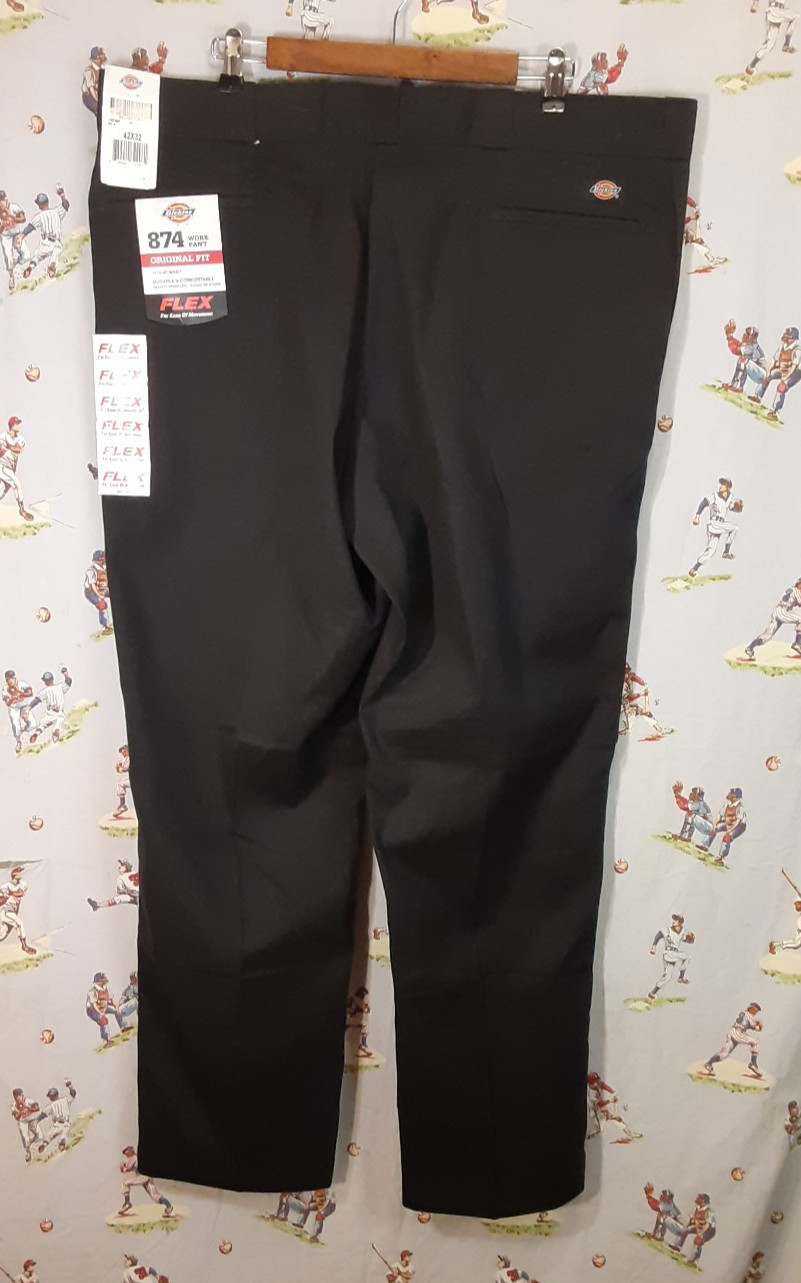 👀 Dickies Men’s 874 Work Pants Original Fit Mens Size 42×32 Dark Blue Workwear