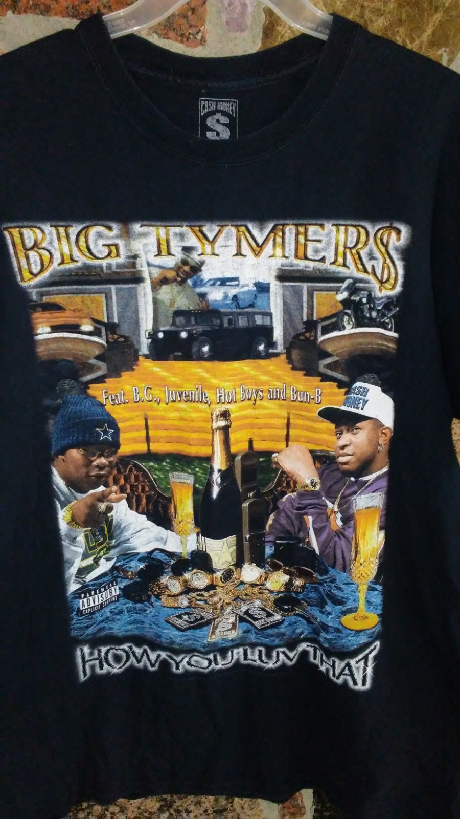 👇🏻READ👇🏻BIG TYMERS Cash Money Records HOW YOU LUV THAT T-shirt