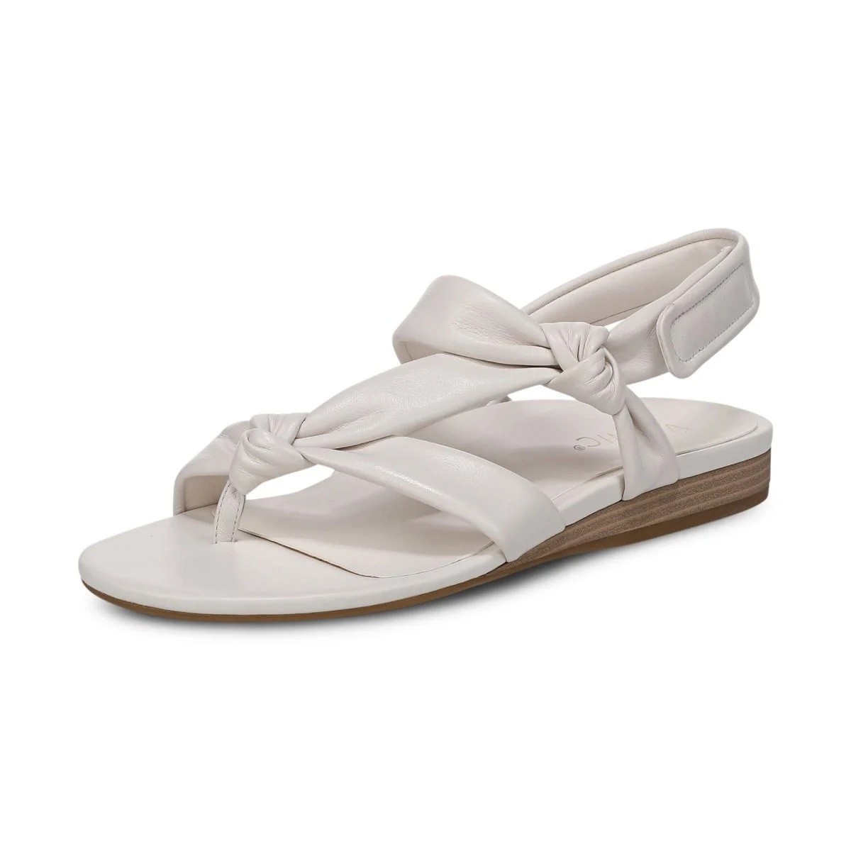 Vionic Geneva Strappy Toe Post Sandal Women’s Leather Arch Support Comfort