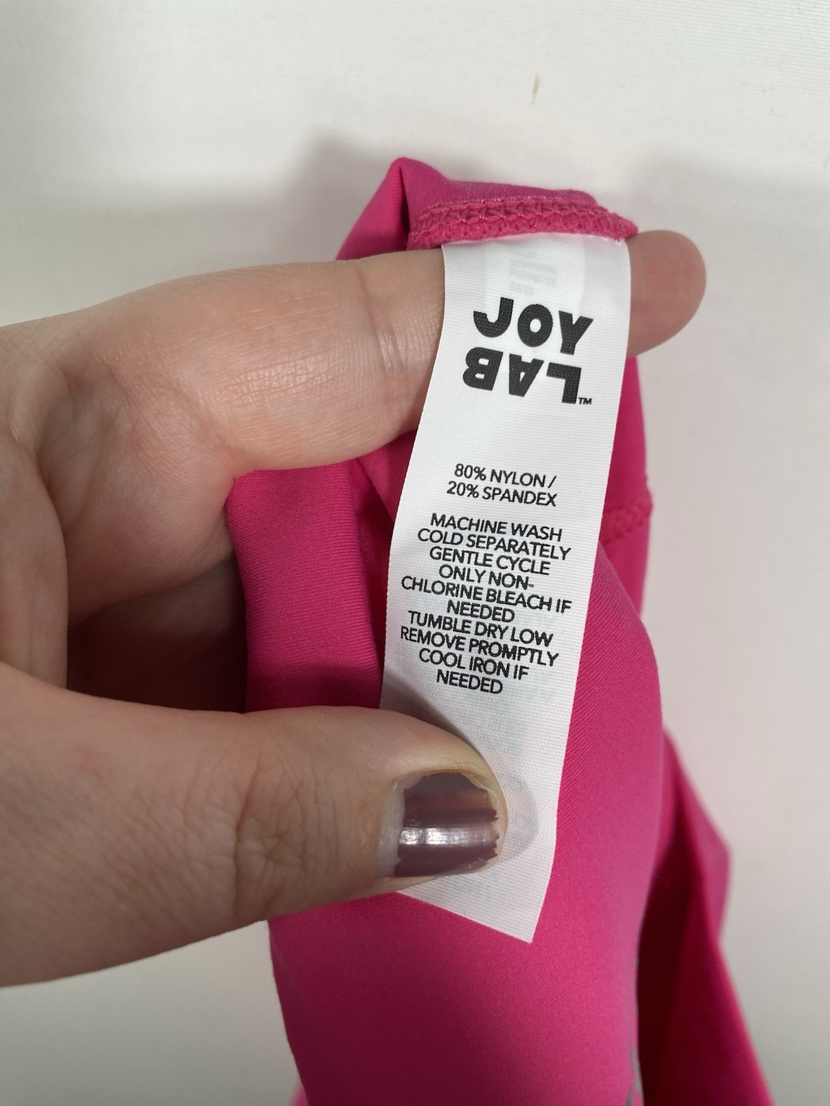 Joy Lab Activewear Set Size L XL Pink Crop Bolero Sports Bra Leggings Flare NEW