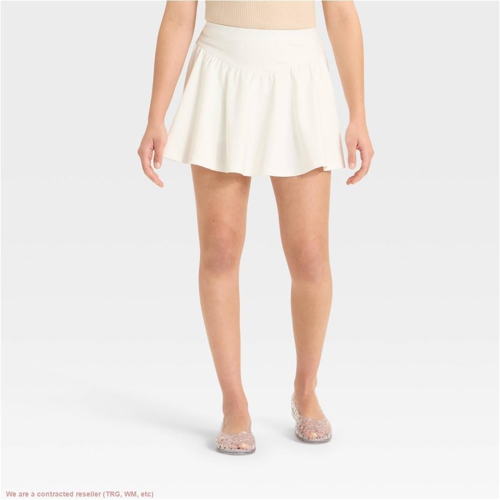 Girls’ Tennis Skort – art class White M *SEE DEAL!!!*